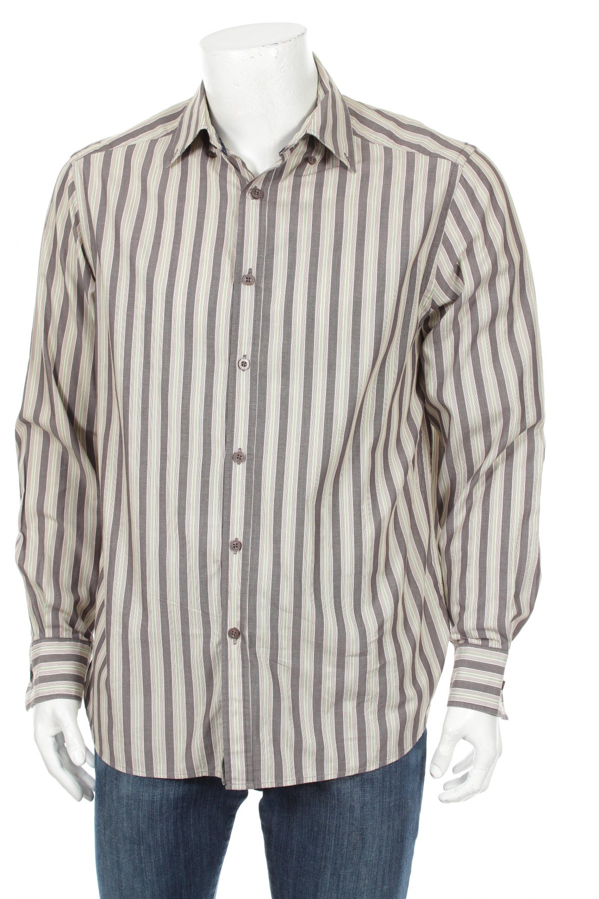 Мъжка риза Atlantic Bay, Размер M, Цвят Многоцветен, Цена 36,00 лв.