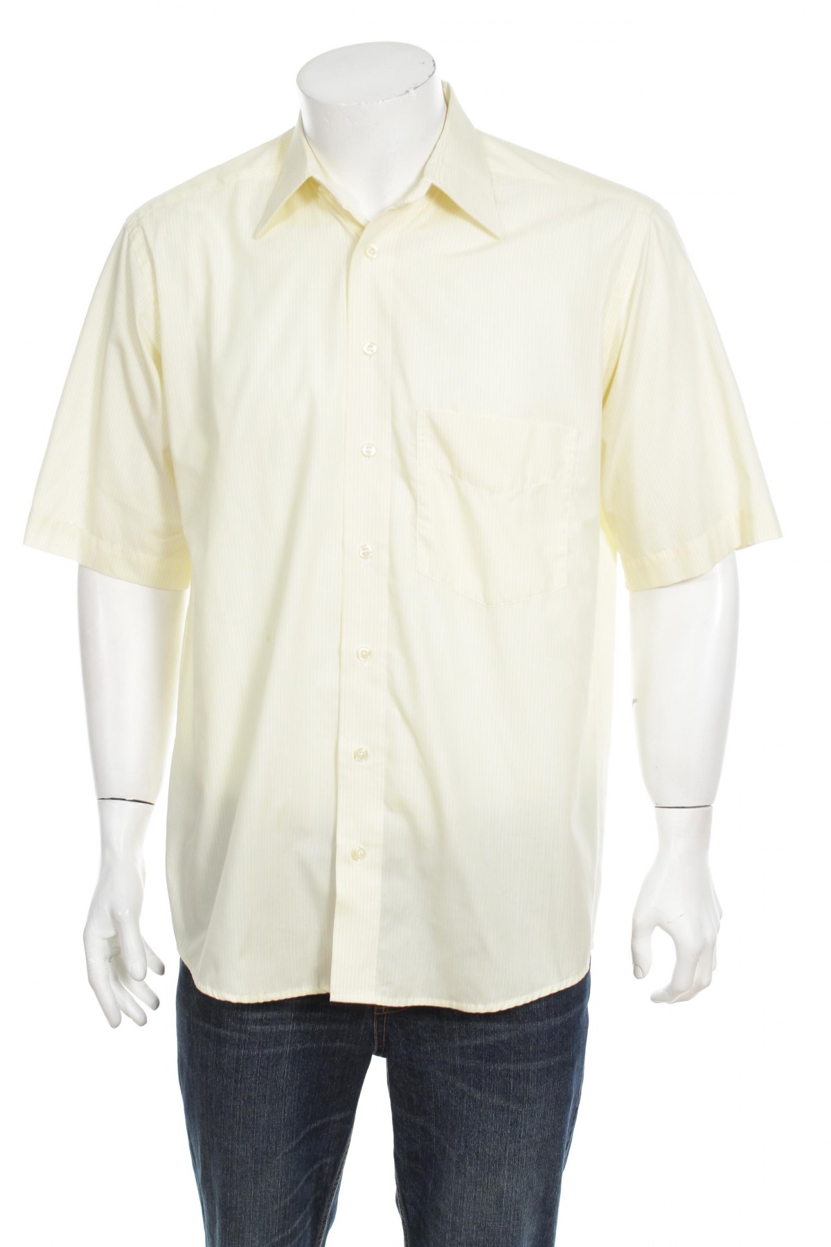 Мъжка риза Atwardson, Размер L, Цвят Жълт, Цена 16,00 лв.