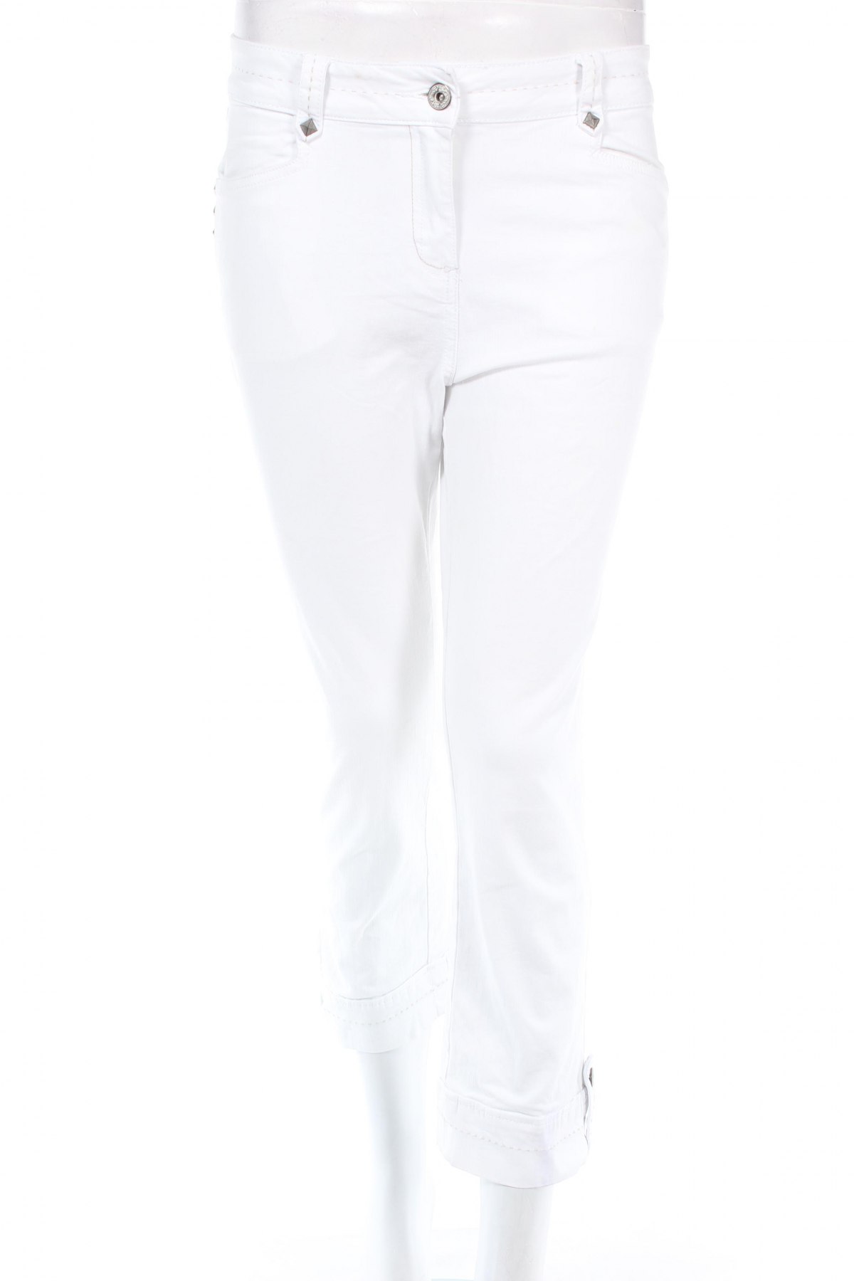 Дамски панталон Clara Vitti, Размер M, Цвят Бял, Цена 6,25 лв.
