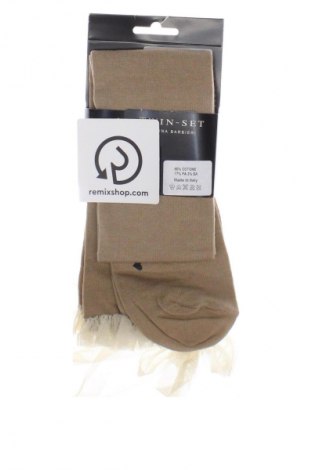 Socken TWINSET, Größe S, Farbe Beige, Preis 12,49 €