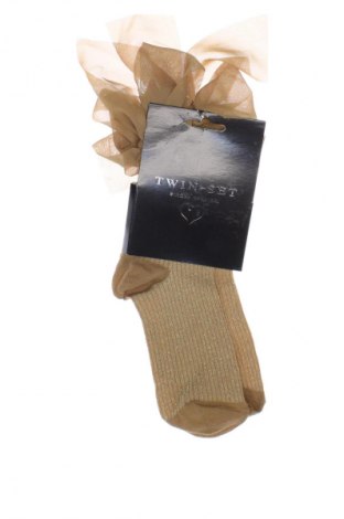 Κάλτσες TWINSET, Μέγεθος S, Χρώμα  Μπέζ, Τιμή 19,10 €