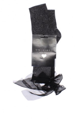 Socken TWINSET, Größe S, Farbe Silber, Preis 19,10 €