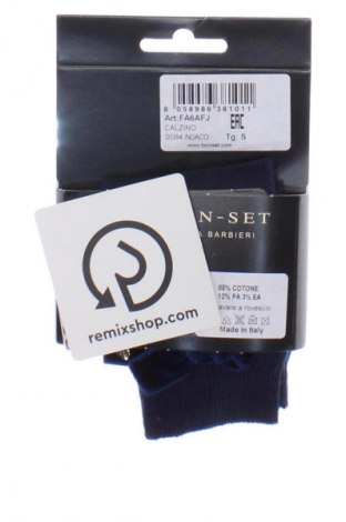 Socken TWINSET, Größe S, Farbe Blau, Preis 12,49 €