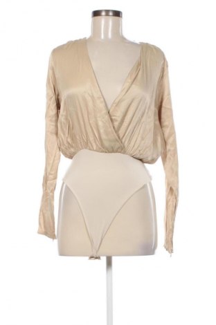 Damenbluse-Body NA-KD, Größe XS, Farbe Beige, Preis € 7,49