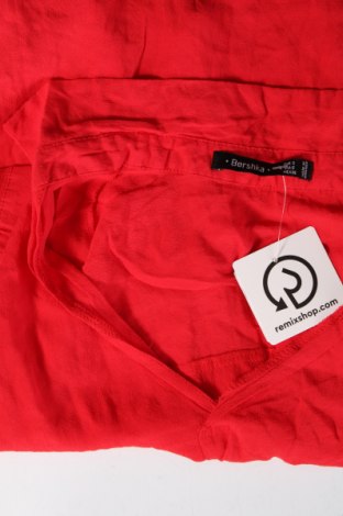 Damen Shirt Bershka, Größe S, Farbe Rot, Preis € 2,99