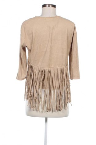 Damen Shirt Bershka, Größe M, Farbe Beige, Preis 3,79 €