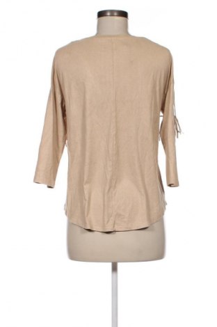 Damen Shirt Bershka, Größe M, Farbe Beige, Preis 4,99 €