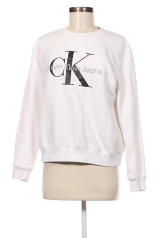 Γυναικεία μπλούζα Calvin Klein Jeans, Μέγεθος M, Χρώμα Λευκό, Τιμή 31,96 €