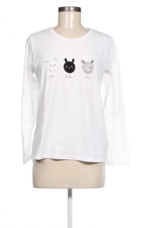 Damen Shirt Etam, Größe M, Farbe Weiß, Preis 10,99 €