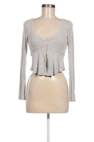 Damen Shirt Gina Tricot, Größe M, Farbe Grau, Preis € 5,79