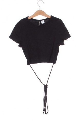 Γυναικεία μπλούζα H&M Divided, Μέγεθος XS, Χρώμα Μαύρο, Τιμή 6,00 €