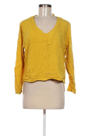 Дамска блуза Manguun, Размер XL, Цвят Жълт, Цена 10,45 лв.