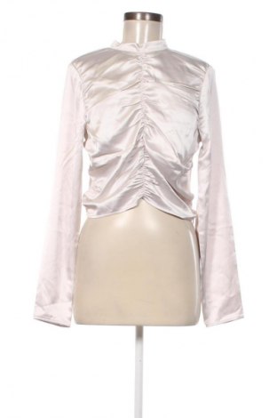 Damen Shirt NA-KD, Größe M, Farbe Beige, Preis 5,99 €