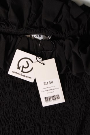 Bluză de femei NA-KD, Mărime M, Culoare Negru, Preț 35,99 Lei