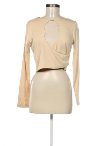 Damen Shirt NA-KD, Größe XL, Farbe Beige, Preis € 5,99