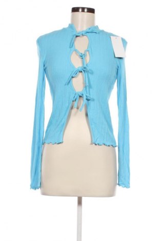 Γυναικεία μπλούζα NA-KD, Μέγεθος S, Χρώμα Μπλέ, Τιμή 19,85 €