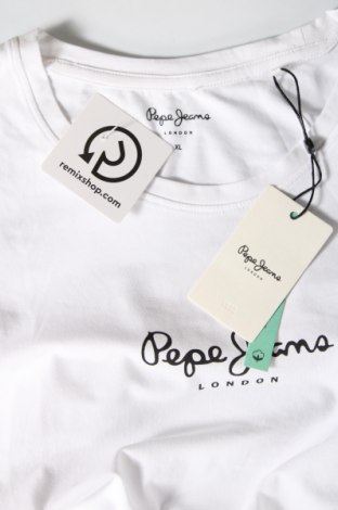 Дамска блуза Pepe Jeans, Размер XL, Цвят Бял, Цена 20,99 лв.