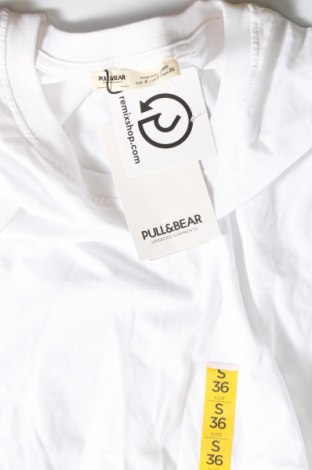 Bluzka damska Pull&Bear, Rozmiar S, Kolor Biały, Cena 82,63 zł