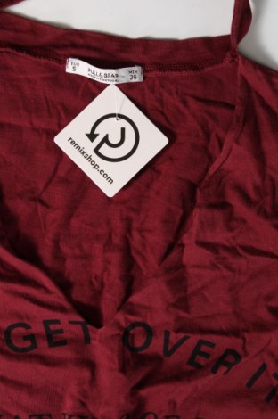 Γυναικεία μπλούζα Pull&Bear, Μέγεθος S, Χρώμα Κόκκινο, Τιμή 2,99 €