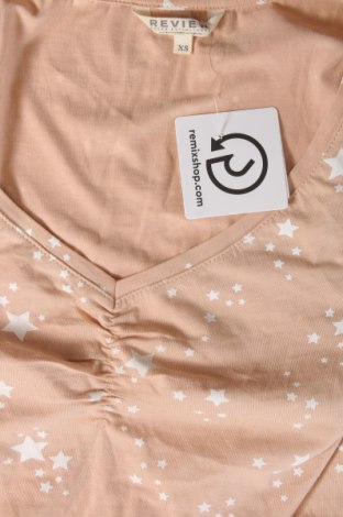 Damen Shirt Review, Größe XS, Farbe Beige, Preis € 10,99