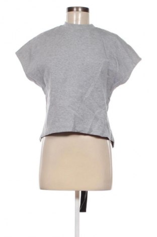 Γυναικεία μπλούζα SANS & SANS, Μέγεθος S, Χρώμα Γκρί, Τιμή 6,31 €