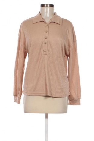 Γυναικεία μπλούζα SHEIN, Μέγεθος XS, Χρώμα  Μπέζ, Τιμή 4,29 €