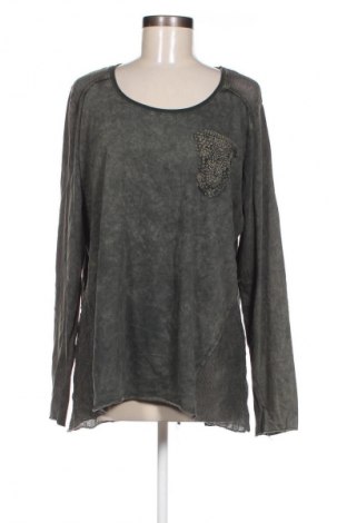 Γυναικεία μπλούζα Tredy, Μέγεθος XL, Χρώμα Πράσινο, Τιμή 6,46 €