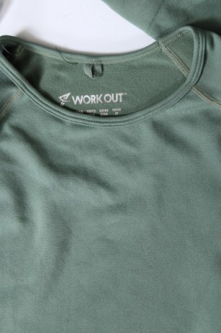 Damen Shirt Work Out, Größe L, Farbe Grün, Preis € 4,49