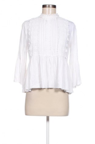 Damen Shirt Zara, Größe M, Farbe Weiß, Preis 22,91 €