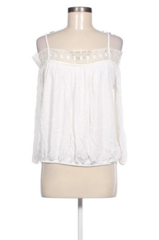 Γυναικεία μπλούζα Zara, Μέγεθος M, Χρώμα Λευκό, Τιμή 21,79 €
