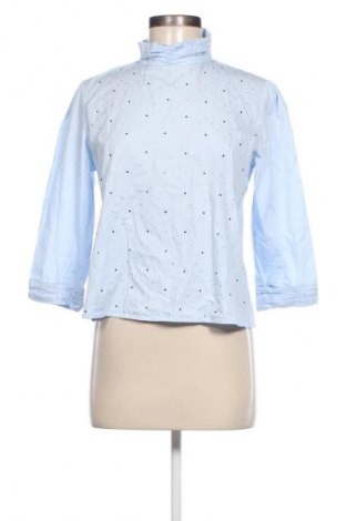 Bluză de femei Zara, Mărime M, Culoare Albastru, Preț 112,20 Lei