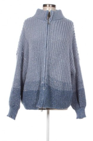 Damen Strickjacke, Größe M, Farbe Blau, Preis 7,49 €