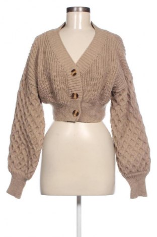 Damen Strickjacke, Größe M, Farbe Beige, Preis 7,49 €