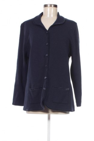 Damen Strickjacke Canda, Größe L, Farbe Blau, Preis € 8,49