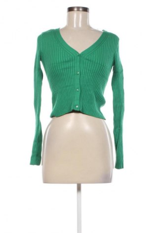 Дамска жилетка H&M, Размер XS, Цвят Зелен, Цена 14,50 лв.