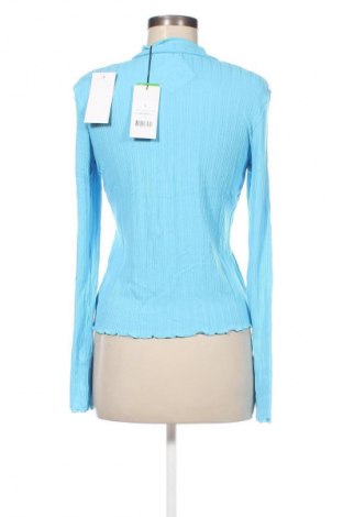 Damen Strickjacke NA-KD, Größe L, Farbe Blau, Preis 10,49 €