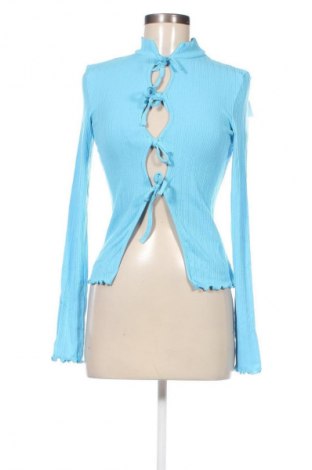 Cardigan de damă NA-KD, Mărime S, Culoare Albastru, Preț 45,99 Lei