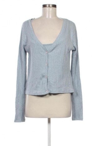 Cardigan de damă Nly Trend, Mărime L, Culoare Albastru, Preț 21,99 Lei