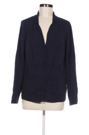 Damen Strickjacke Rabe, Größe L, Farbe Blau, Preis 4,49 €