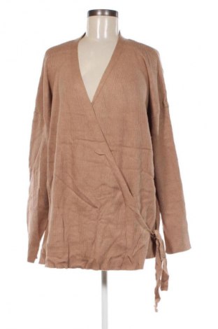 Damen Strickjacke Something 4 Olivia, Größe XL, Farbe Beige, Preis € 6,99