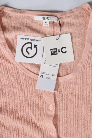 Дамска жилетка Uniqlo, Размер XS, Цвят Пепел от рози, Цена 39,26 лв.