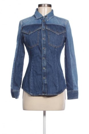 Γυναικείο πουκάμισο Diesel, Μέγεθος S, Χρώμα Μπλέ, Τιμή 68,53 €