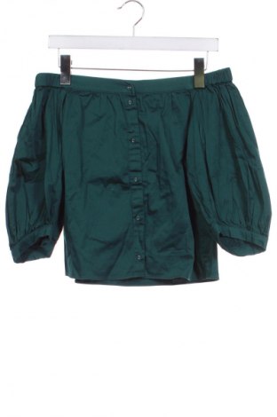 Cămașă de femei H&M, Mărime XXS, Culoare Verde, Preț 28,99 Lei