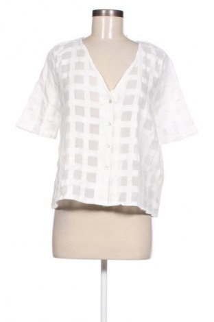 Γυναικείο πουκάμισο Mango, Μέγεθος L, Χρώμα Λευκό, Τιμή 23,49 €