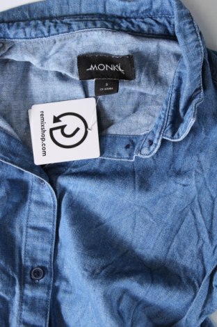 Damenbluse Monki, Größe S, Farbe Blau, Preis 15,35 €