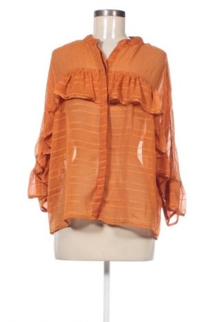 Damenbluse Pieces, Größe XL, Farbe Orange, Preis € 3,99