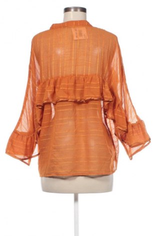 Damenbluse Pieces, Größe XL, Farbe Orange, Preis € 3,99