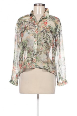 Γυναικείο πουκάμισο Pull&Bear, Μέγεθος M, Χρώμα Πολύχρωμο, Τιμή 7,73 €