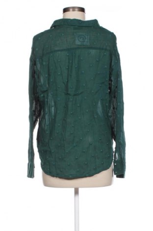 Cămașă de femei Stradivarius, Mărime S, Culoare Verde, Preț 29,49 Lei