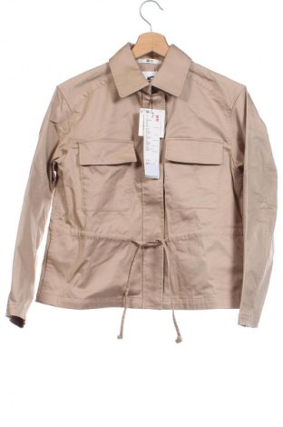 Damenbluse Uniqlo, Größe XXS, Farbe Beige, Preis 20,05 €